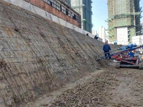 巍山建筑边坡支护